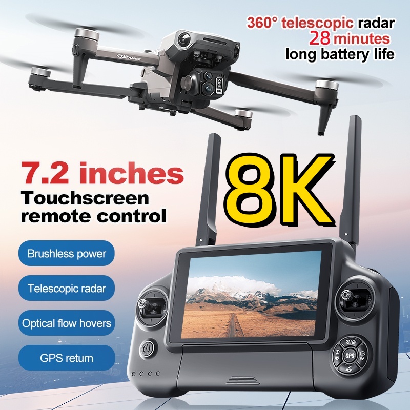 8K 3-assige Gimbal Brushless 7 - Drone Gimbal Case recensie en prijs