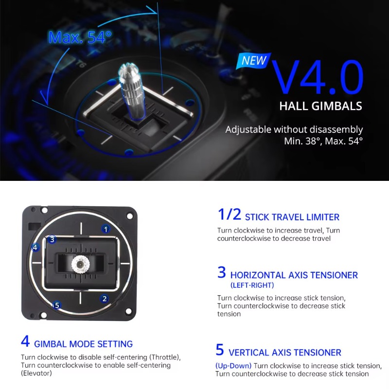RadioMaster TX16S MKII V4.0 16 - Drone Gimbal Controller recensie en prijs