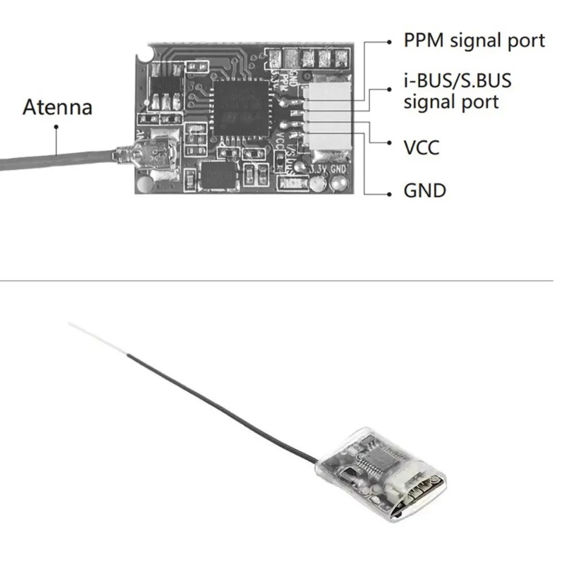 Flysky FS-8A 8CH 18CH Mini Ont - Drone Gimbal Controller recensie en prijs