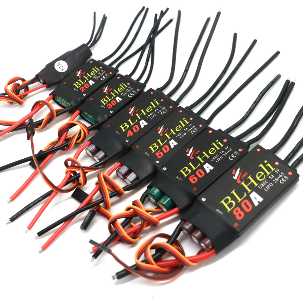 BLHeli Borstelloze ESC 80A 12A - Drone Gimbal Controller recensie en prijs